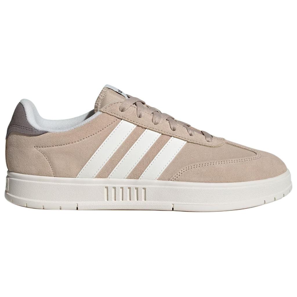 Adidas Gradas Q4 Comfortable Soft Non-Slip Wear-Resistant Low-Top Skate Shoes Unisex Skate Shoes Brown White Gray IH8550