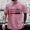 Trend Loading Print T-shirts Men Comment Loading Please Wait Creative Clothing Casual Tee Shirts Short Sleeve Tee Tops Clothing