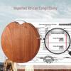 Ebony Wood Round Cutting Board