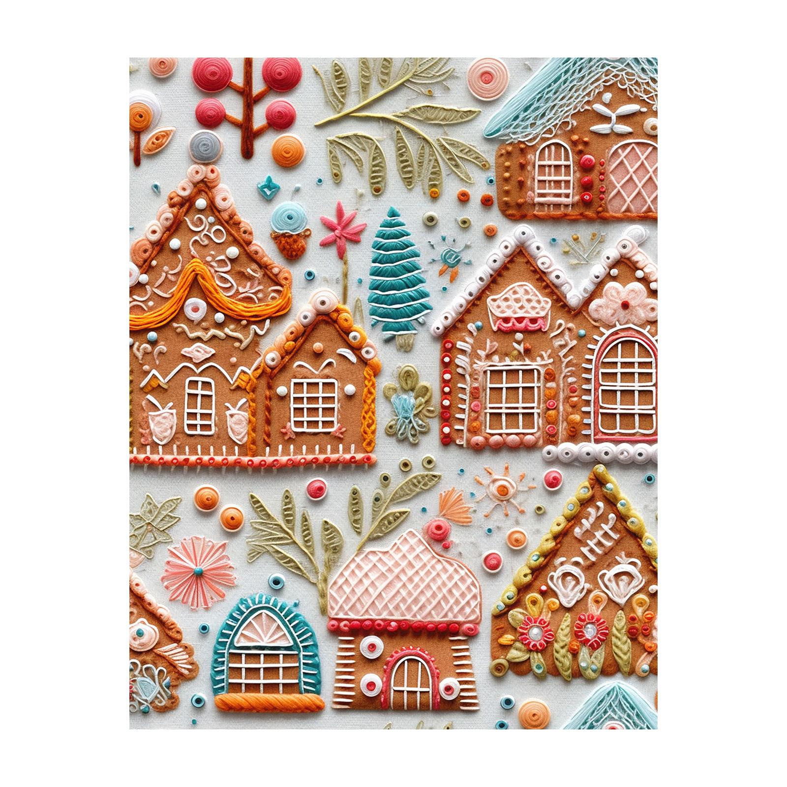 

Christmas tablecloth rectangular lace tablecloth (lace) One Size