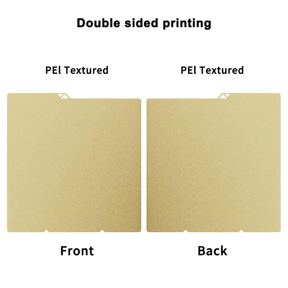 PEI Textured 264x276mm Build Plate For Anycubic Kobra X Plate Kobra S1 Combo Spring Steel Sheet For Anycubic KX 3D Printer Parts Kobra X S1 S1C