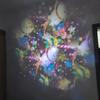 360 Grad drehbare Weihnachts-Projektorleuchte USB-betrieben Atmosphärenlampe Schlafzimmer
