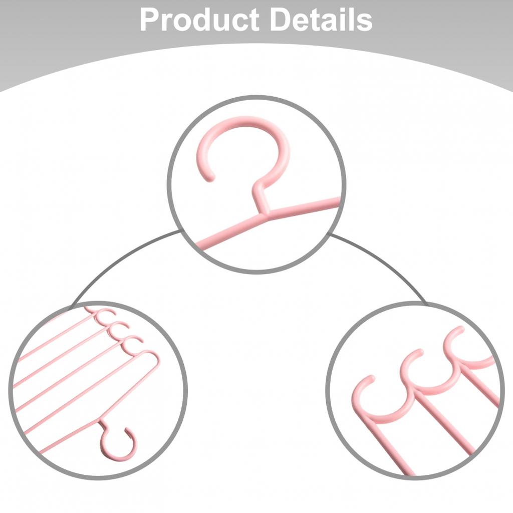 Stay Organized with 5 Layer Hanger for Trousers Pants and Accessories