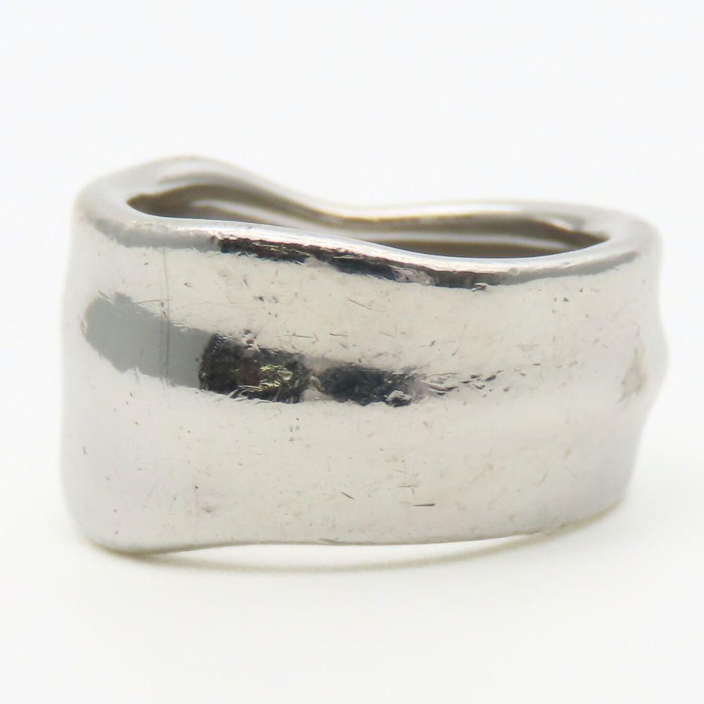 Used TIFFANY&Co. Ring Leaf EU#48 Silver925 7.3g Silver Accessories