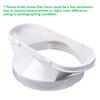 Exhaust Hose Interface for 5.12in Diameter Duct Exhaust Hose Coupler Flange Tube Connector for