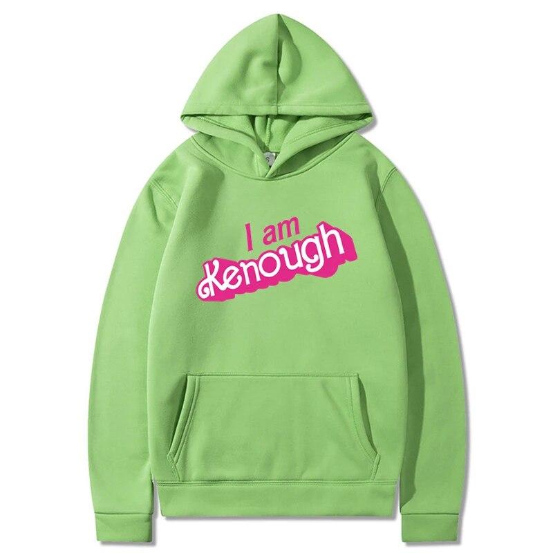 Women Barbiecore Movie Kenough Sweatshirts Men Fashion Graphic Printed Harajuku Streetwear Hooded Pullovers