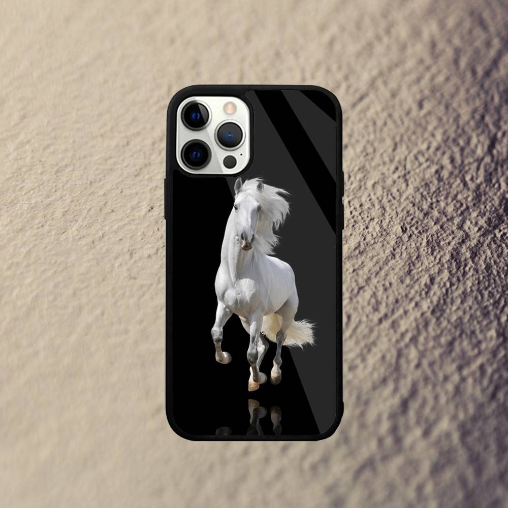 Domineering Cool Horse Phone Case For iPhone 16,15,14,13,12,11,Plus,Pro,Max Mini Magsafe Magnetic Wireless Charging