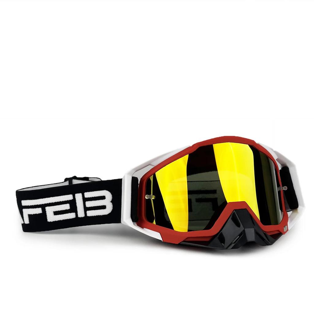 NAFEIB Motorcycle Goggles for Outdoor Sports, Off-road, Windproof, for Men and Women Riding Motorcycles