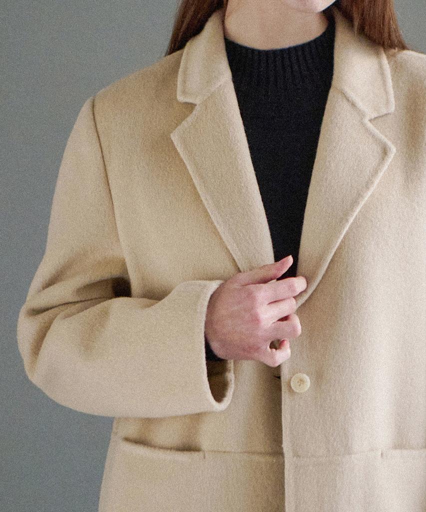 Blancu Soft Tailored Handmade Coat_2 Colors