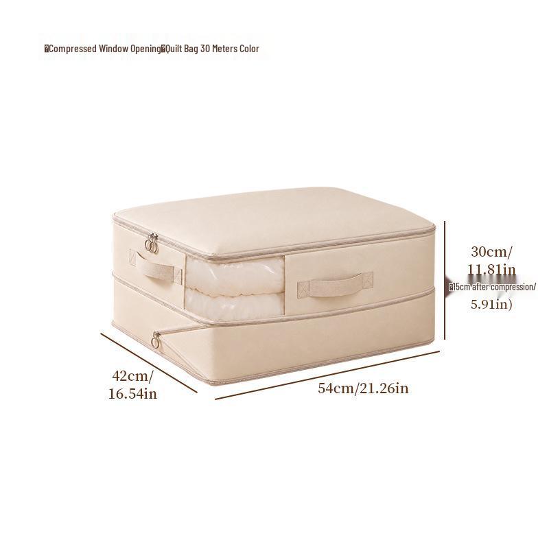 Portable Large Capacity Quilt and Clothes Storage Bag