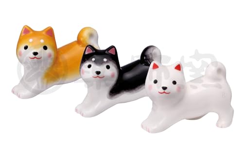

Chugai Pottery Yakushi Kiln Wanko Hiyori Shiba Inu
