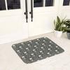 Skull Pattern Halloween Pumpkin Non-slip Doormat Floor Mat Carpet Rug for Kitchen Entrance Home Bathroom Living Room Footpad Mat