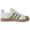 Adidas Originals Melting Sadness X  Superstar Karoro Hole Casual Shell Toe Sneakers Unisex Sneakers White Green Brown H06342