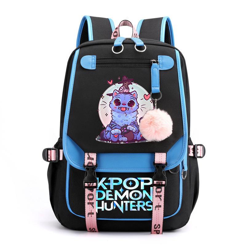 Witch Hunter Animation Cartoon Printed School Bag Large Capacity Junior High School Student Backpack