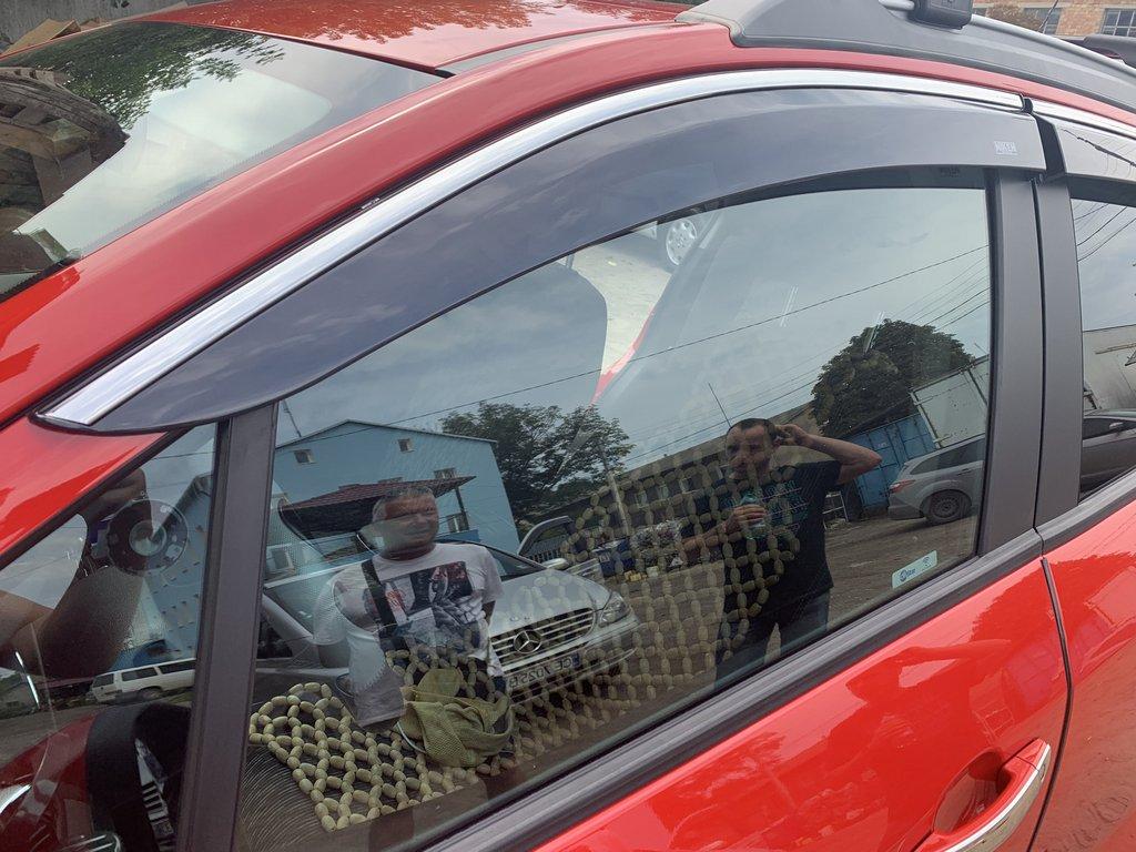 Windschutzscheiben mit Chrom (4 Stück, Niken) fürOpel Mokka 2012-2021