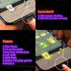 Flower Rose LED Light Luminous Phone Case For iPhone 16 15 12 13 14 X Xs Xr Mini Pro Max Plus Tempered Glass Glow Back Cover