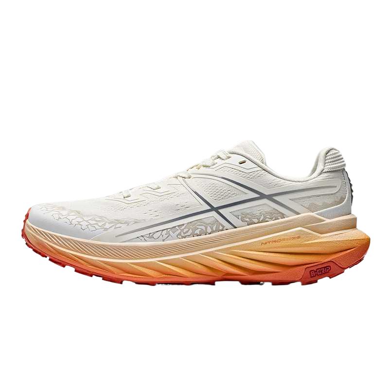 Anta Women Zone 2 Heart Rate 80 Nitrogen Cushion Running Sneakers White Silver 122615502A-1 36