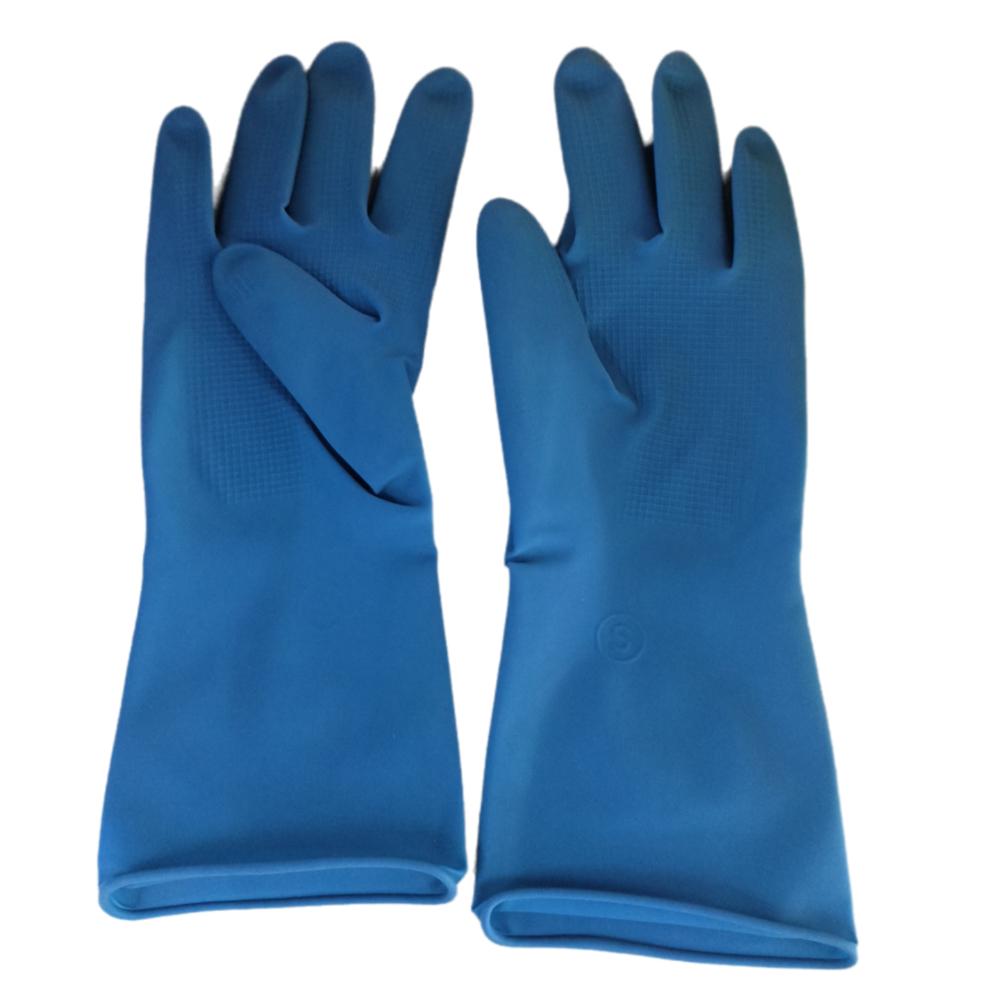 26CM Kids Work Gloves Red Yellow Blue Protective Mitts Tool Child Househeld Gloves  Washing Clothes