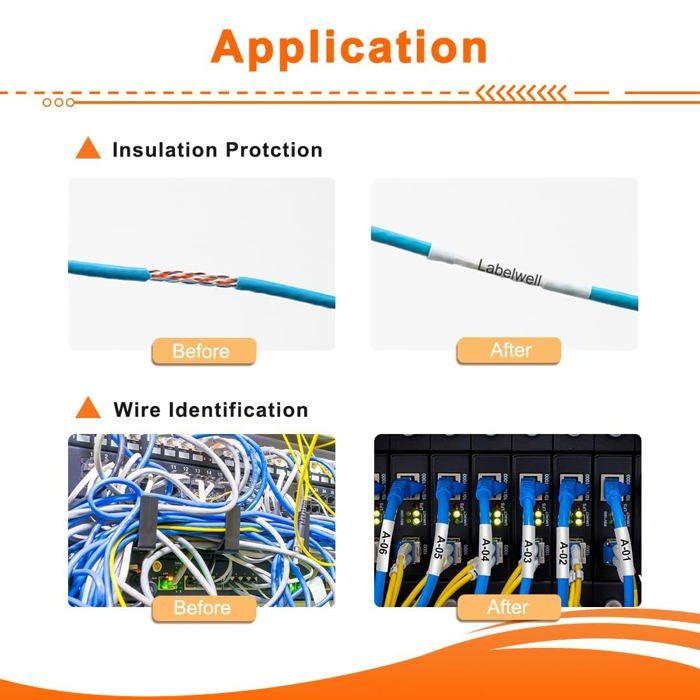 Ruban pour titreuse labelwell - hse-231