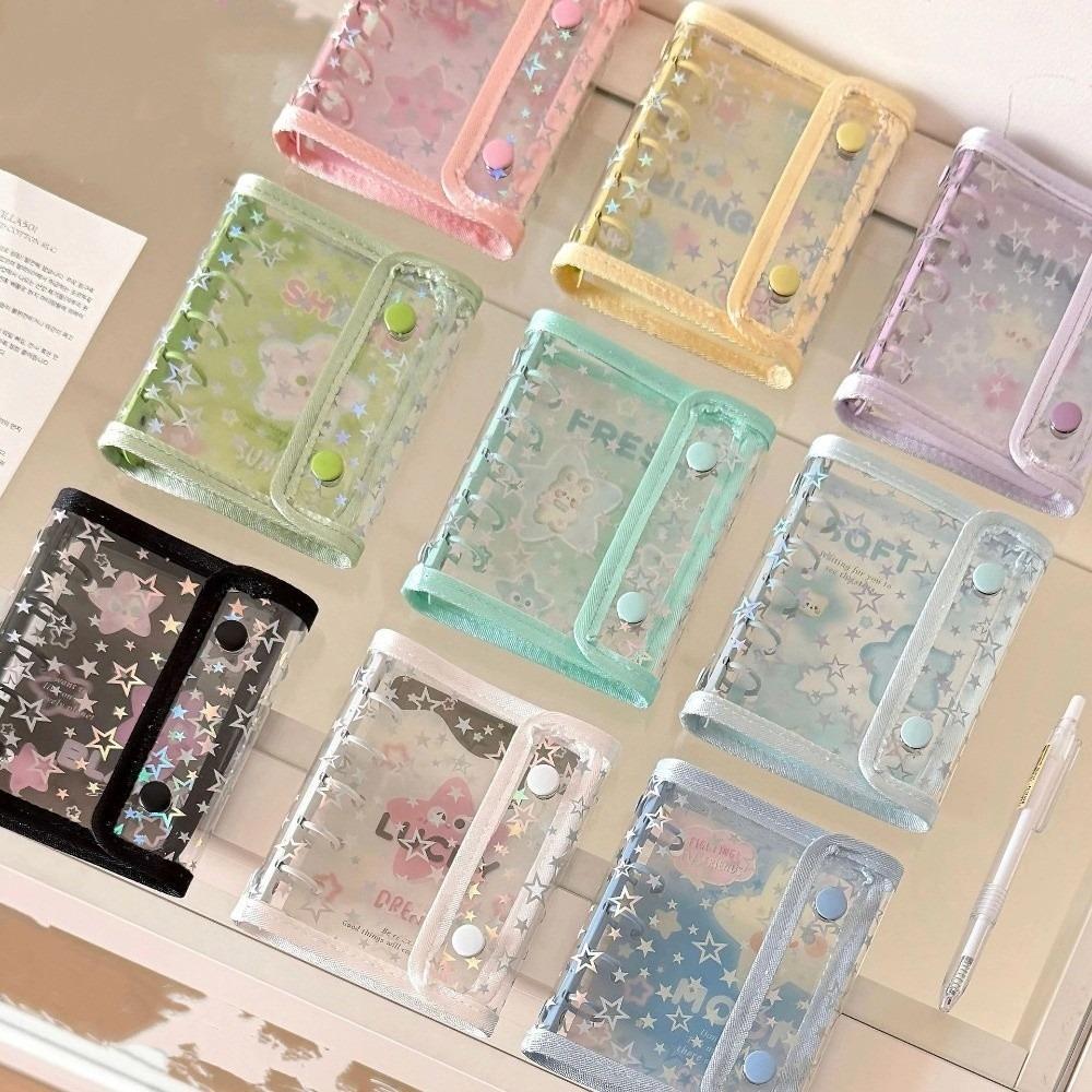 PVC Cover A5 Photo Album Waterproof Idol Card Collect Book Card Protective Case  Office Stationery