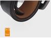 Retro Men's Leather Belt with Extra-Large Waistband and Pin Buckle - Pure Cowhide Genuine Leather