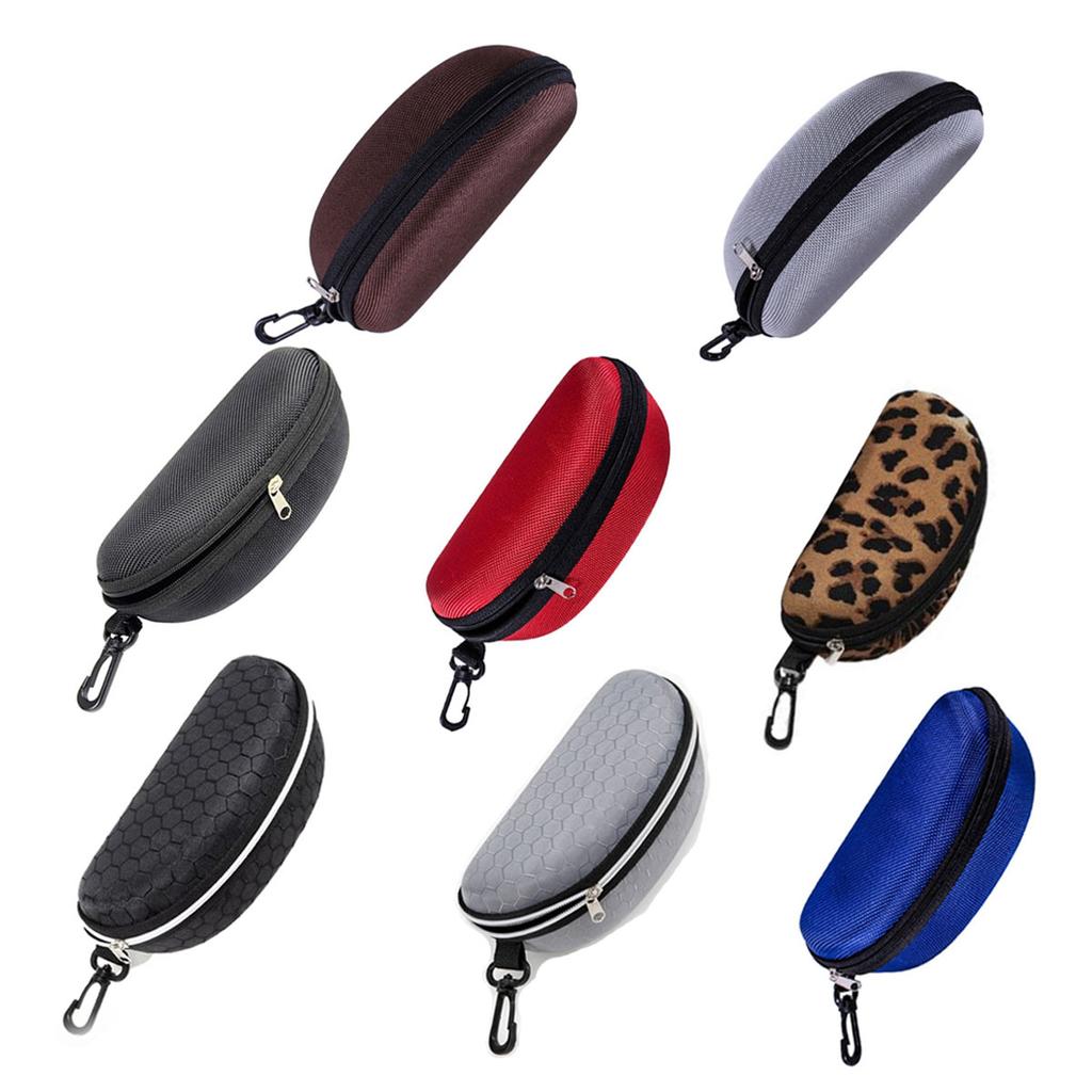 1PC EVA Glasses Case Hard Shell Multiple Styles With Zipper Hooks Durable Fashion Accessories Glasses Sunglasses Storage