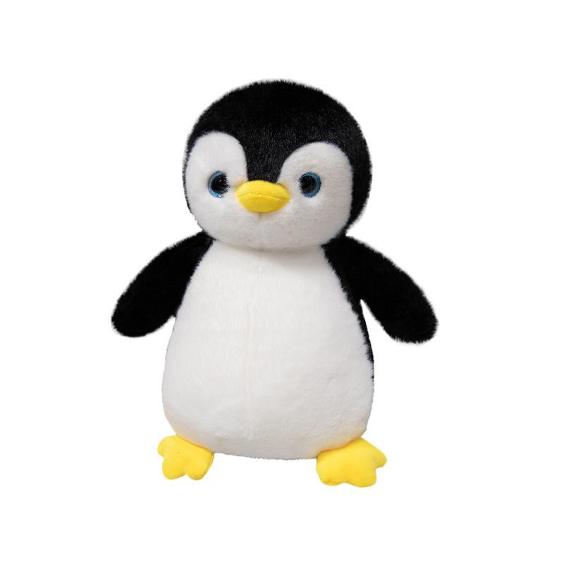 New Product Cute Colorful Luminous Penguin Plush Toy Led Luminous Doll Rag Doll Children's Performance Props