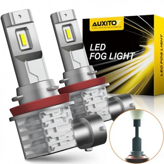 AUXITO H11 Светодиодный Супер Комплект Фары Противотуманные Фары Ярко-Белый 6500K Пучок Низкие Лампы 2шт