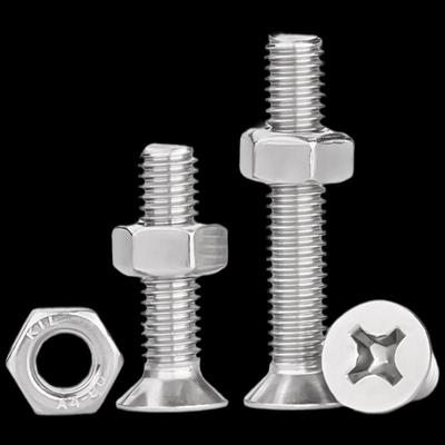 Miao Guagua 304 Stainless Steel Phillips Flat Head Screw