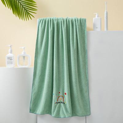 Children's Bath Towel, Cotton Absorbent Newborn Baby Bath Towel Wrapped Towel