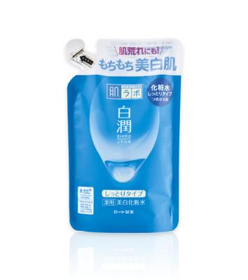 HADA LABO Shirojyun Medicated Whitening Lotion Whitening Lotion Refill, 170 Ml - Type || - Soft, for Normal To Dry Skin