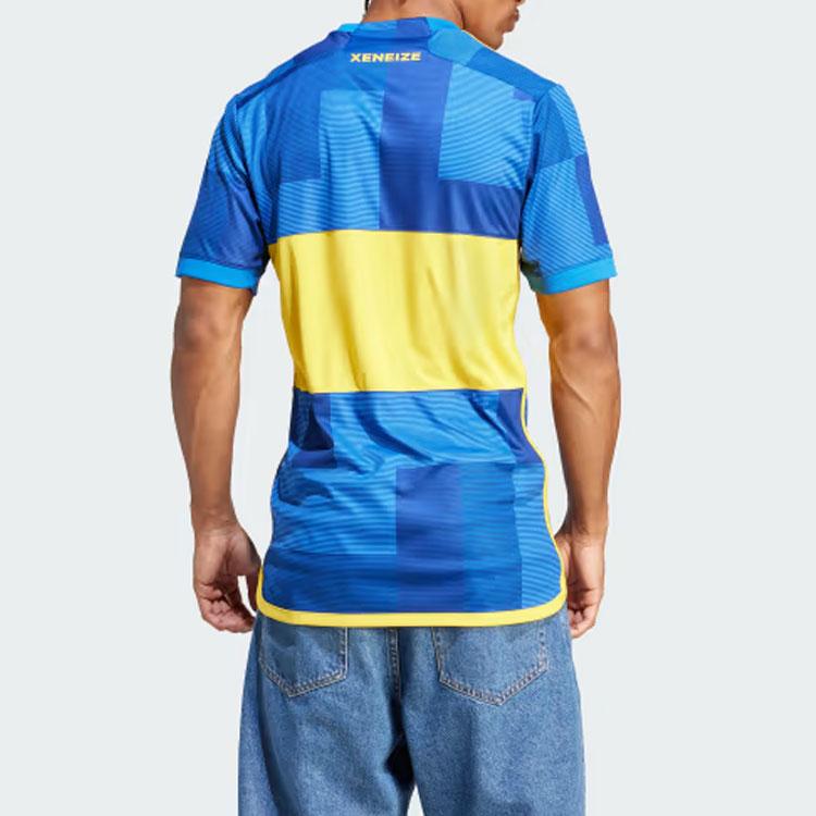 New Adidas Soccer Jerseys Men Blue HT3691