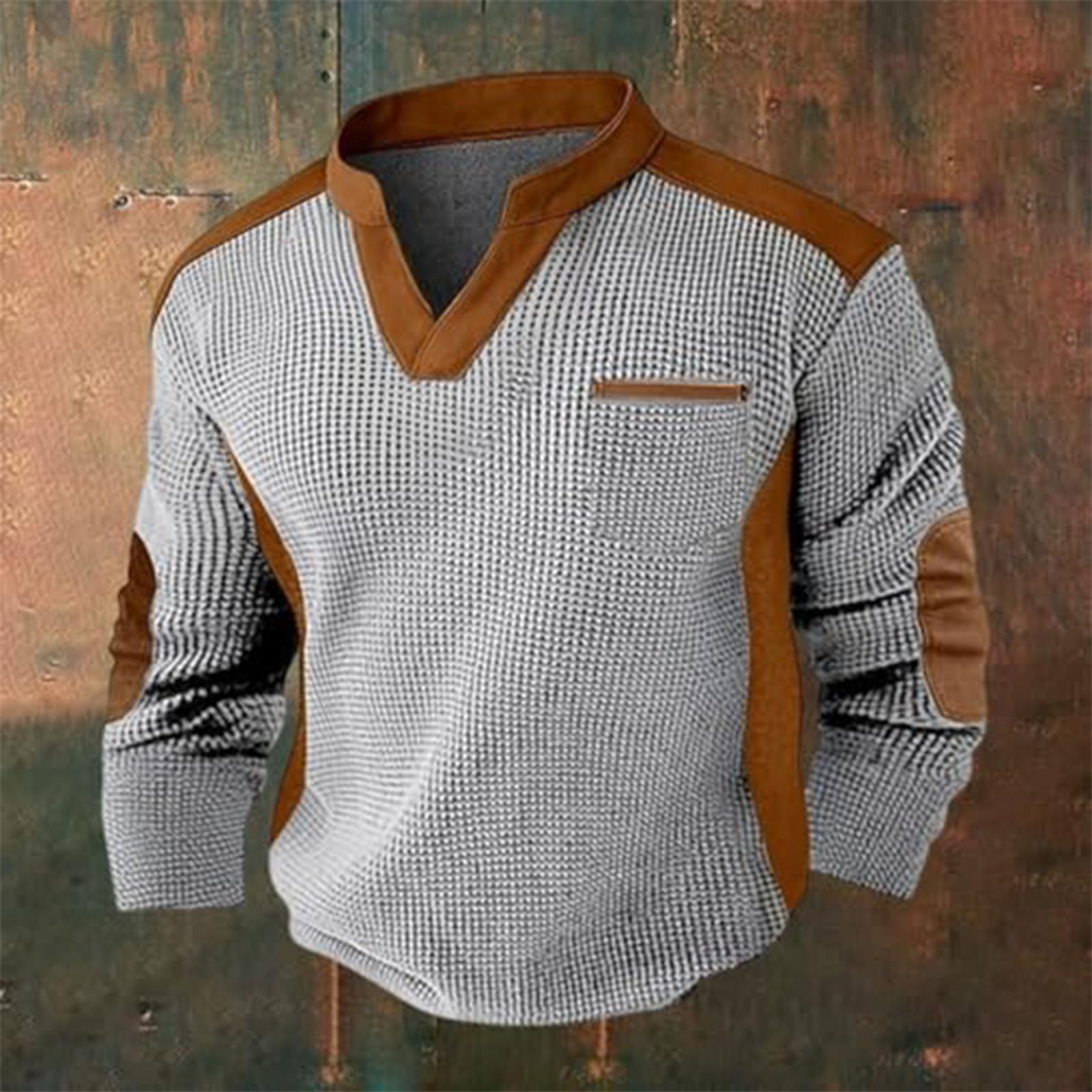 

Sweatshirts For Men Long Sleeve Casual Pullover Warm Winter XL