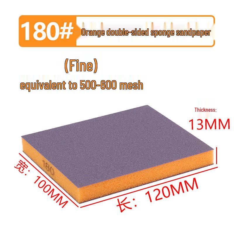 High-Density Sanding & Polishing Sponge for Wood, Metal & Walls