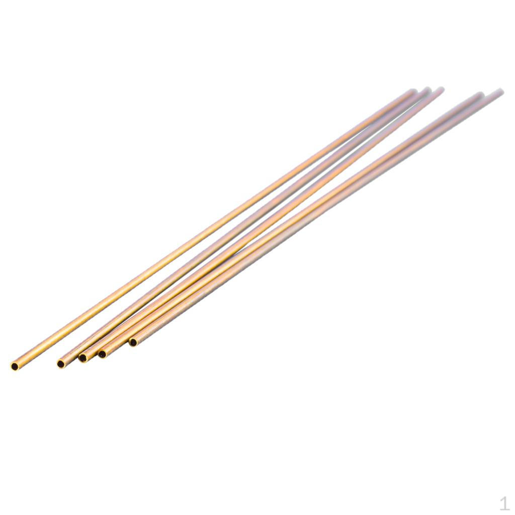 

5шт латунные трубы стержни, архитектурные круглые стальные строительные материалы - C