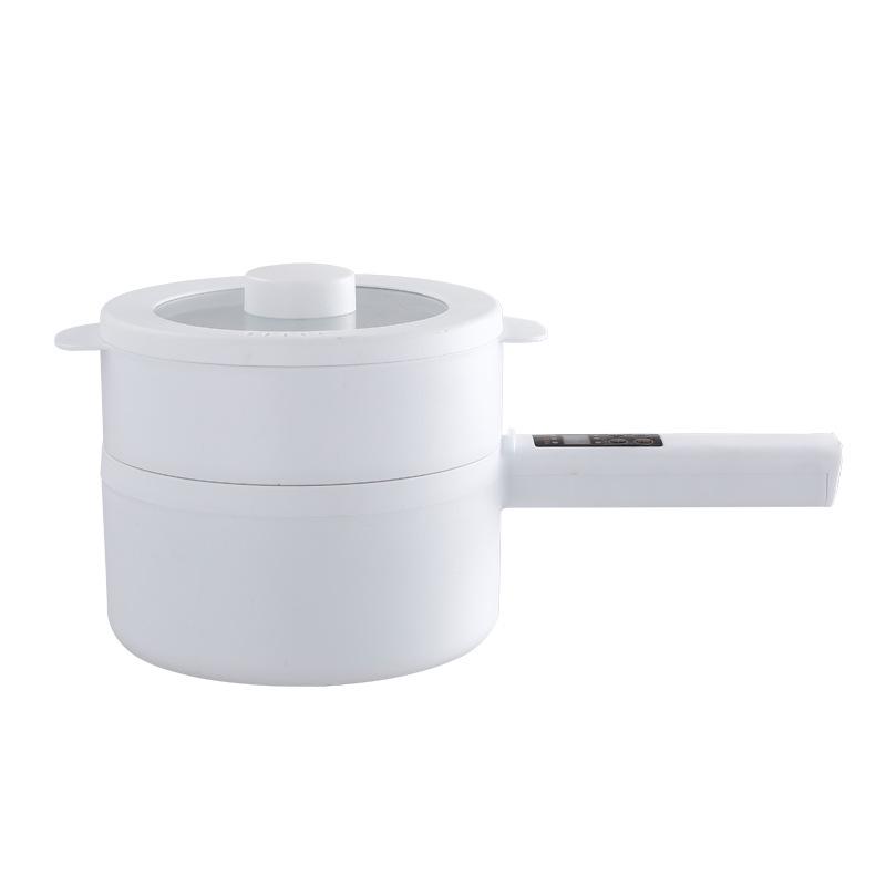 Smart Multifunctional Electric Cooker with Long Handle – Compact Dorm-Use Hot Pot for Steaming and Cooking