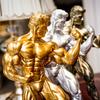 Fitness Muscle Man Sets Up Bodybuilding Sports Competition Trophies Boxing Figures Statues Sculptures Gym Decorations Gift