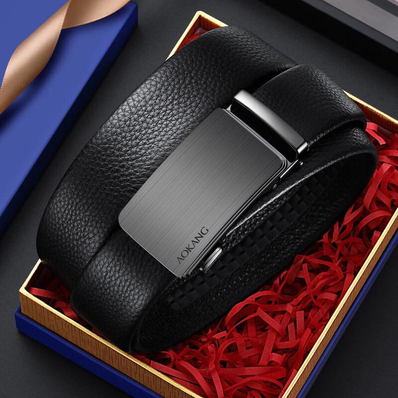 

Aokang Men s Genuine Leather Automatic Buckle Belt 110cm
