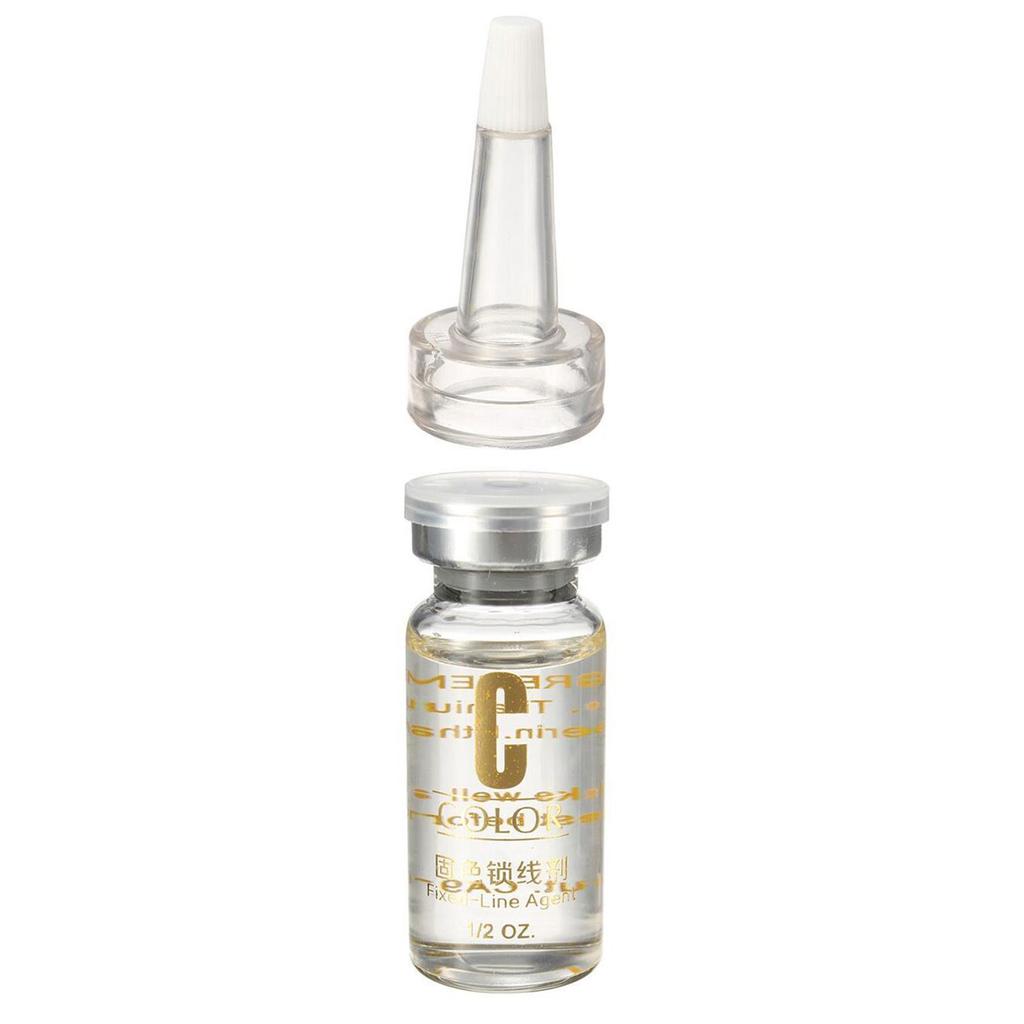 Microblading Pigment Fixing Agent Prevent Color Fading Tattoo Ink Color Lock Liquid for Eyebrow Lips