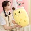 50cm Adorable Strawberry Milk Tea Plush Toy Creative Soft Doll Pillow Cushion Kids For