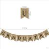 Burlap Banner Decoration Sign 2019 Uation
