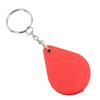 32mm Lens Diameter Magnifier Keychain With Key Ring Mini Magnifying Glass  Outdoor Reading