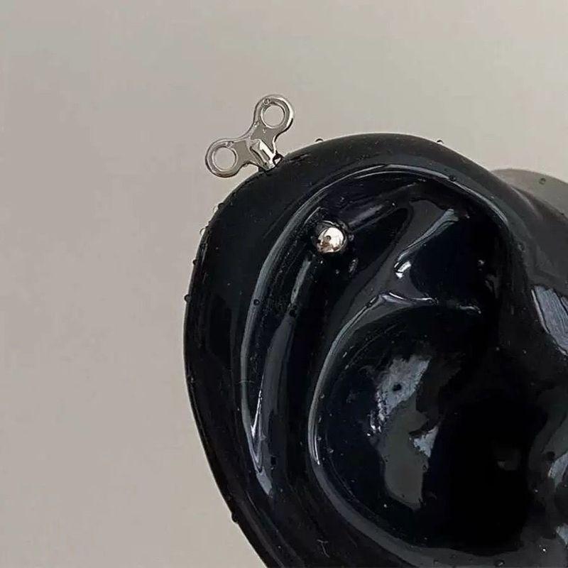 

Moon Lune Funny Children s Hair Stick Ear Wheel Nail Medical Titanium Steel High Ear Bone Stud Daily All-Match Screw Stud Earrings 1 Coil Ear Stud