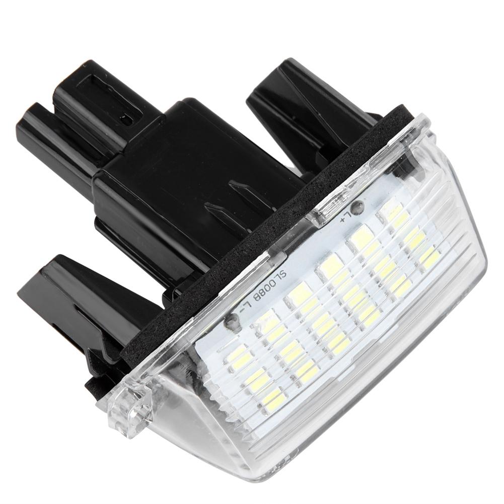 2pcs 18 LED Beads License Plate LED Light Lamp Fit for Toyota