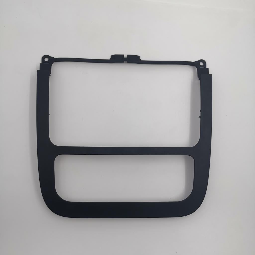 Ruili144Car Automatic CD Panel Surround Radio Black Cover Trim Air Condition Panel For Jetta Golf MK5 MK6 2004 2011 1KD858069