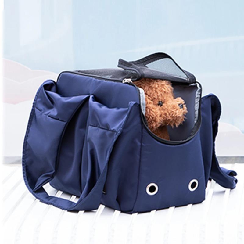 Breathable Cat Carrier Bag Cats Transporter Bag Portable Puppy Shoulder Bags Travel Pet Carrier for Cat Dog Pets Handbag