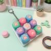 Cat Pawl Decompression 9 Keyboard Key Toy For Adults Antistress Toys Boys Girls Anti Stress Finger Keyboard Games Keychain