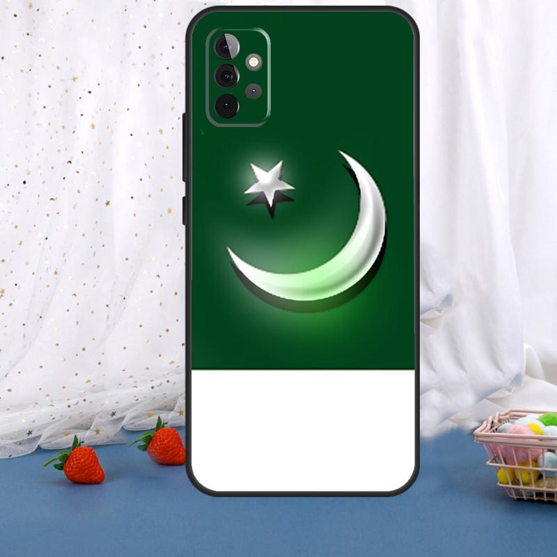Pakistan Flag For Samsung Galaxy A36 A26 A16 A05 A06 A54 A34 A14 A22 A32 A52 A55 A35 A15 A53 A13 A56 Case