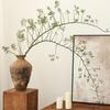 Mountain Fresh Wabi-Sabi Dried Flower Bouquet - High-End Real Flower Arrangement with Vase, Perfect for Living Room Display and Decor