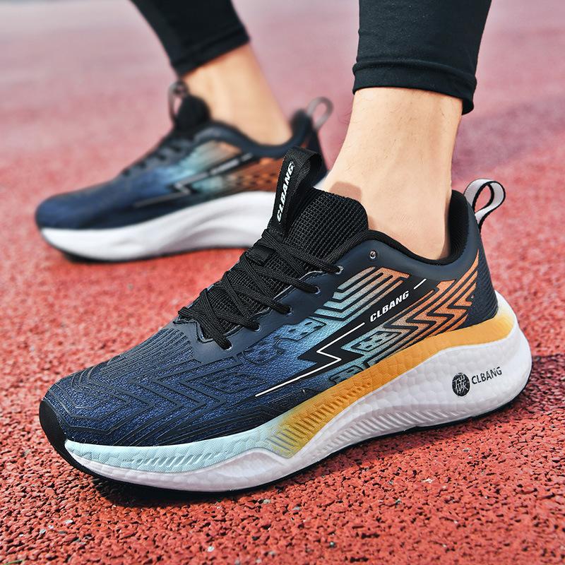 Sneakers Running Shoes Rubber Sports Casual Shoes Trend Fashion Students Summer New Men's Shoes Mesh Soft Sole